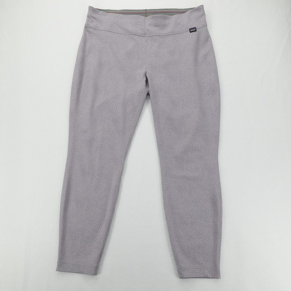 Patagonia Capilene‎ Pants Womens XL Purple Midweight Baselayer Outdoors Hiking